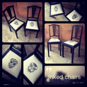 inked chairs