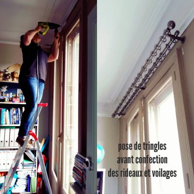 fourniture et pose de tringles